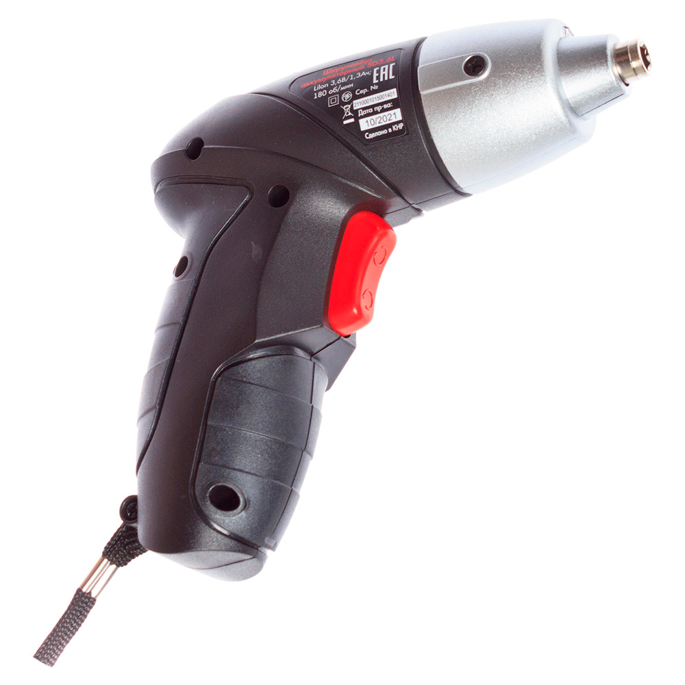 Шуруповерт аккумуляторный REDVERG Basic SD3,6L