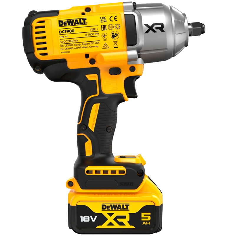 Гайковерт аккумуляторный DeWalt DCF900P2T-QW