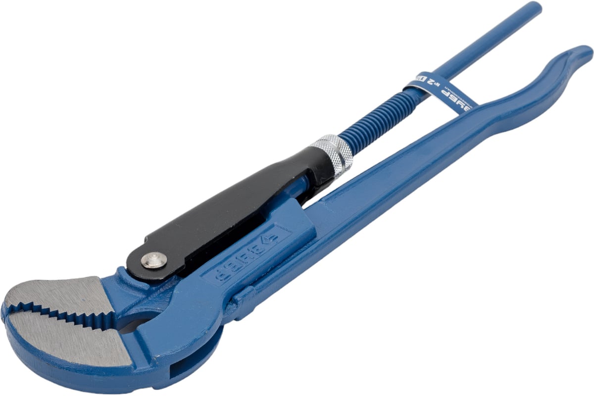 Ключ трубный изогнутые губки Зубр КТР-S №2