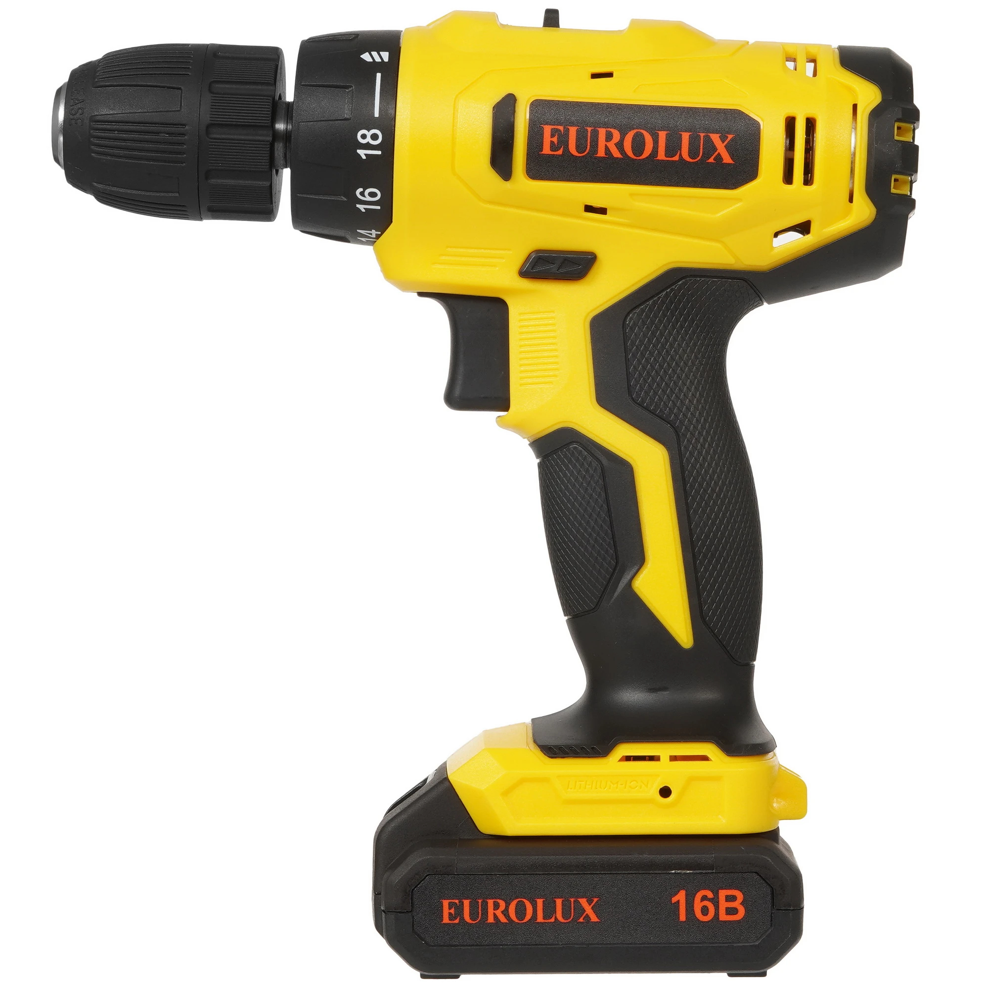 Дрель-шуруповерт аккумуляторная Eurolux ДА-16/2Li