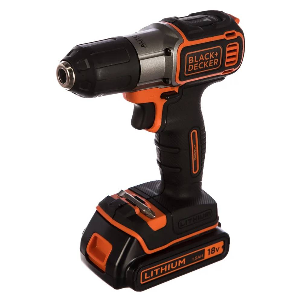 Шуруповерт аккумуляторный ударный B&D ASD18KB