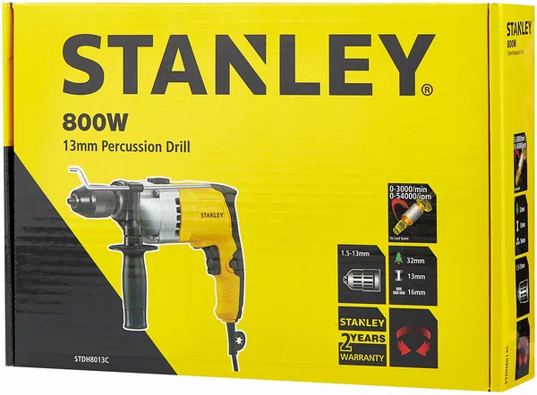 Дрель Stanley STDH8013C