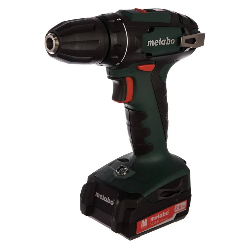 Шуруповерт аккумуляторный Metabo BS 14.4 + набором оснастки