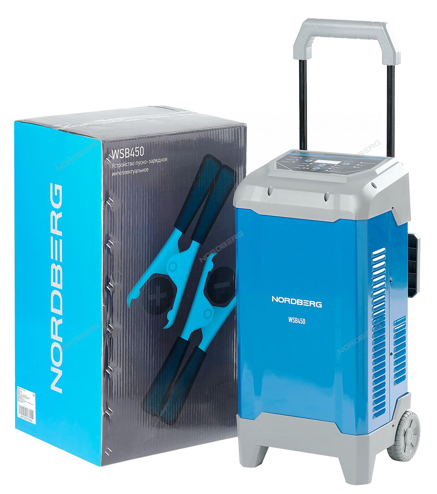 Пуско-зарядное интеллектуальное устройство 12/24 В, 250 A NORDBERG WSB450