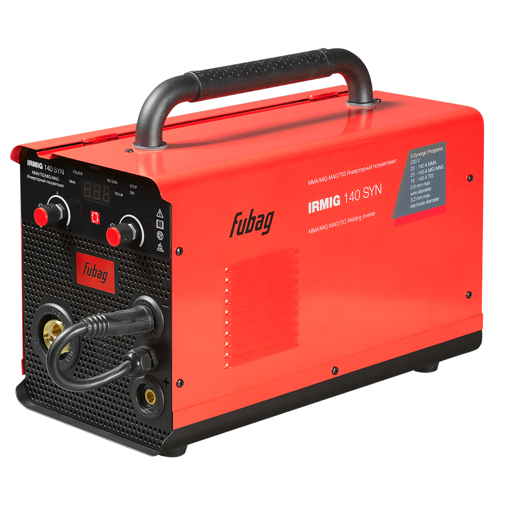 FUBAG Сварочный полуавтомат IRMIG 140 SYN с горелкой 150 А 3 м в комплекте