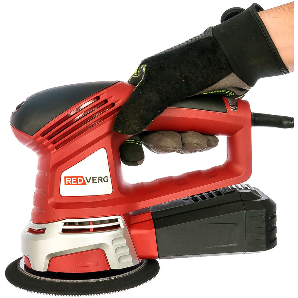 Машина плоско-шлифовальная эксцентриковая REDVERG RD-OS50-150
