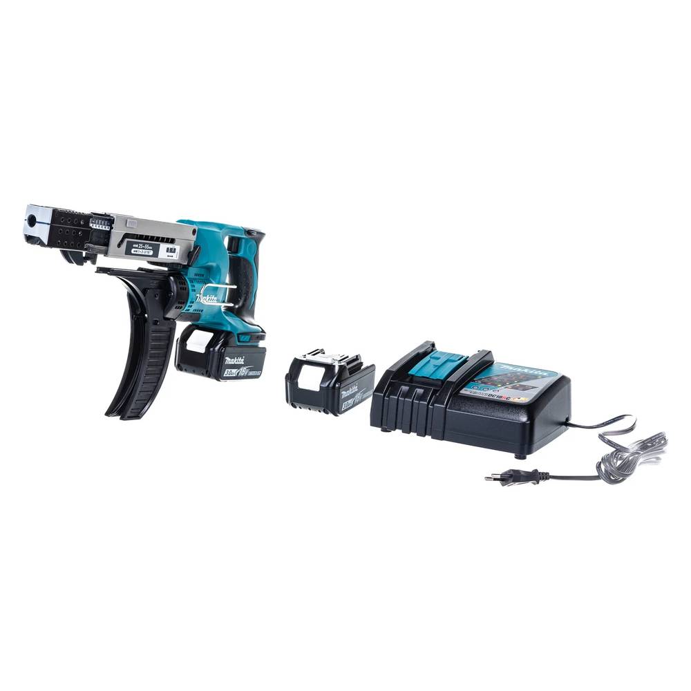 Шуруповерт аккумуляторный магазинный Makita DFR550RFE