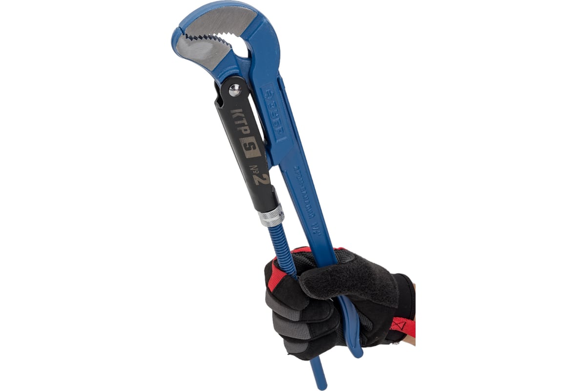 Ключ трубный изогнутые губки Зубр КТР-S №2