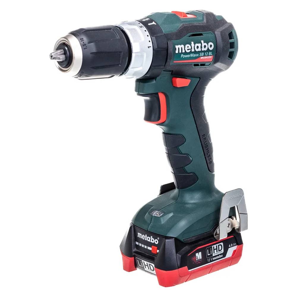 Шуруповерт аккумуляторный Metabo PowerMaxx SB 12 BL