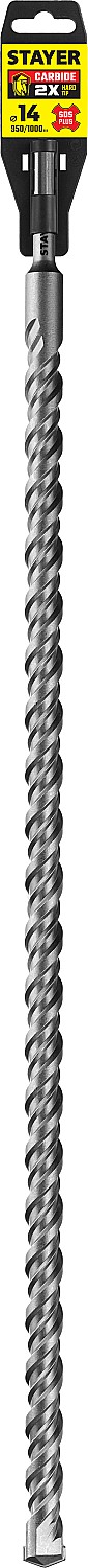STAYER 14 x 1000 мм, SDS-plus бур, Professional (2930-1000-14)