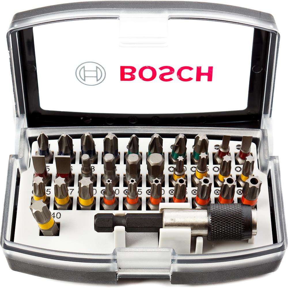 Набор бит Bosch 32шт PH/PZ/T/HEX 25мм (319)