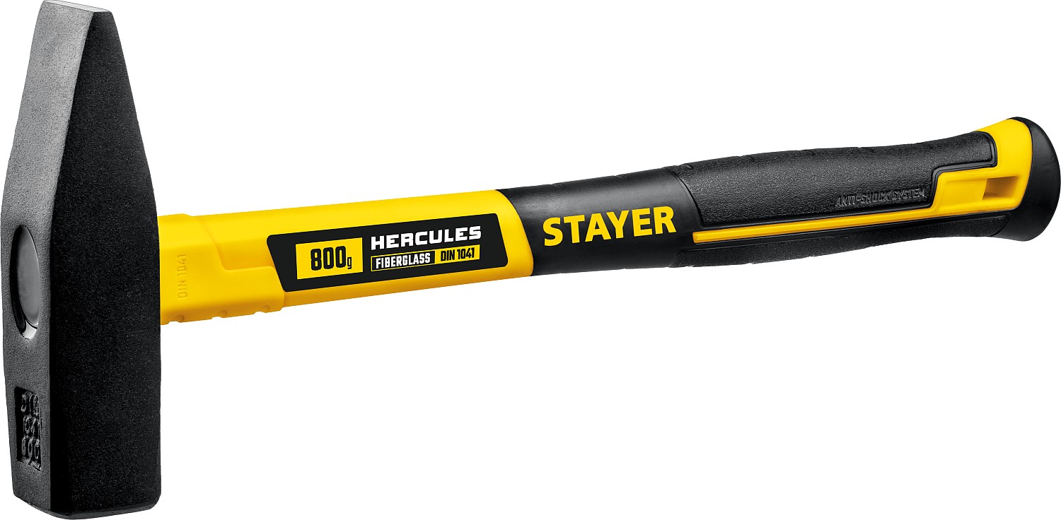 STAYER Hercules, Fiberglass, 800 г, слесарный молоток, Professional (20050-08)