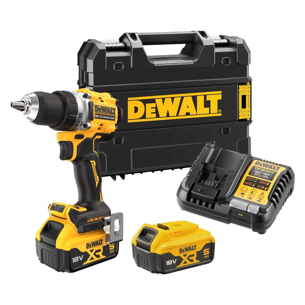 Шуруповерт аккумуляторный DeWalt DCD800P2 (2 акк, з/у), кейс