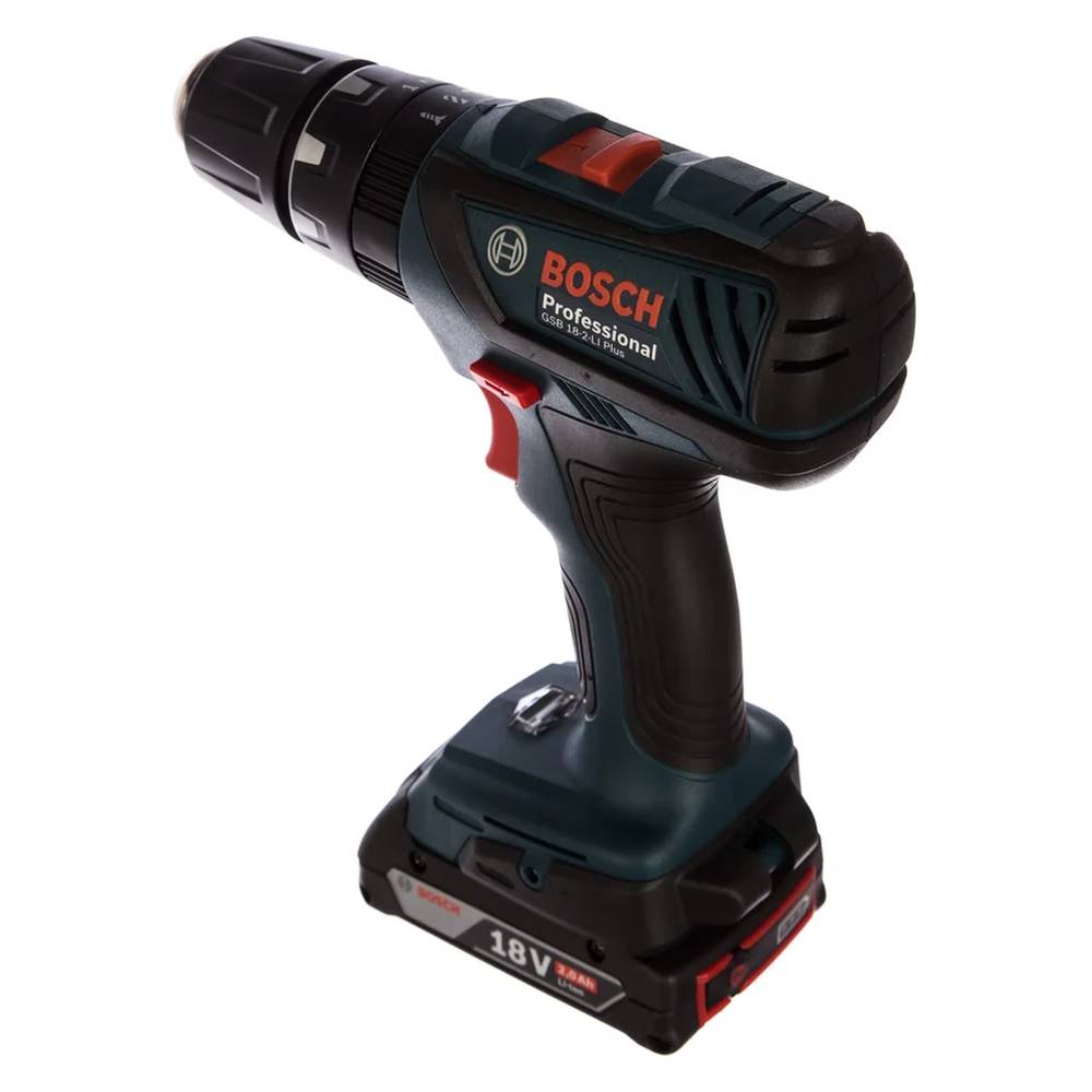 Шуруповерт аккумуляторный ударный Bosch GSB 18-2-LI Plus