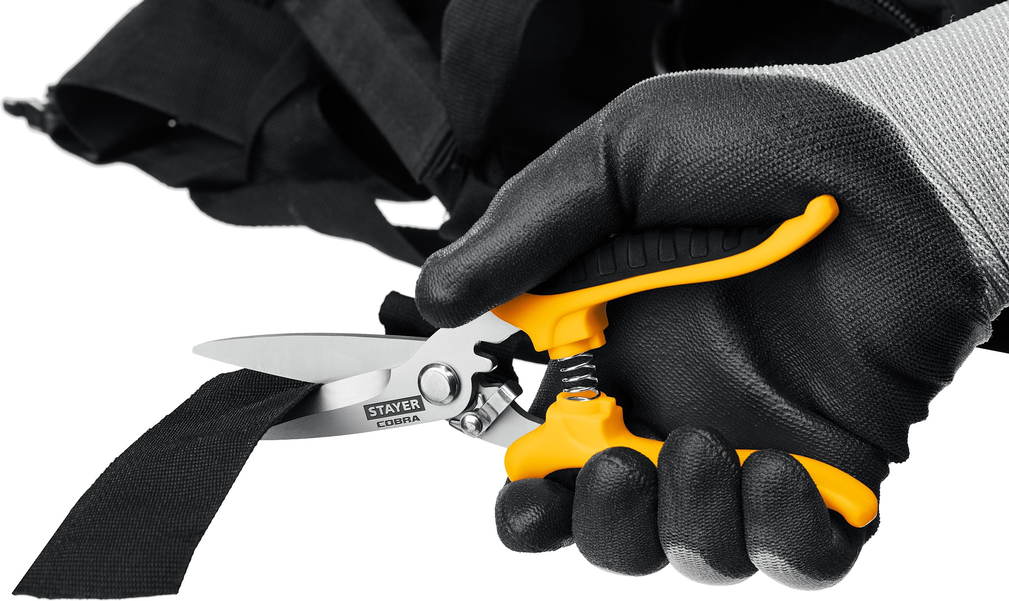 STAYER COBRA, 200 мм, Универсальные технические ножницы, Professional (23227)