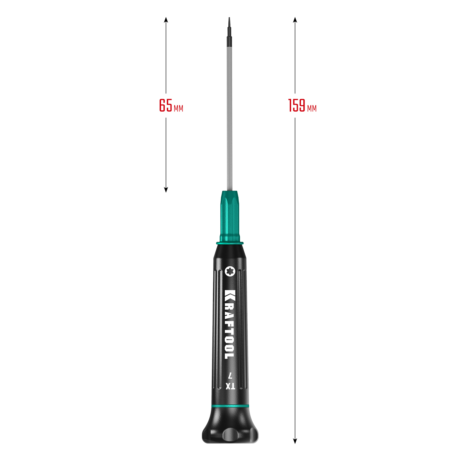 KRAFTOOL Precision TX7, отвертка для точных работ (25684-07)