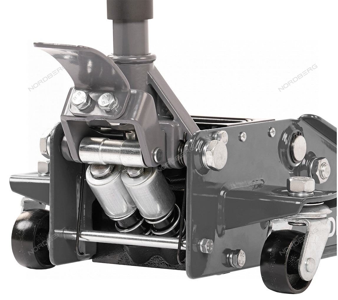 Домкрат подкатной 3,2 т, супернизкий подхват, педаль NORDBERG N32032G