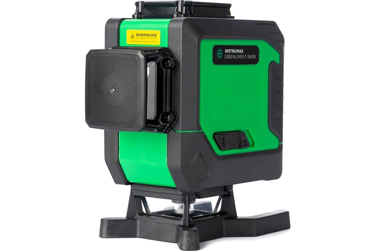 Уровень лазерный INSTRUMAX GREENLINER 3-360/B SET