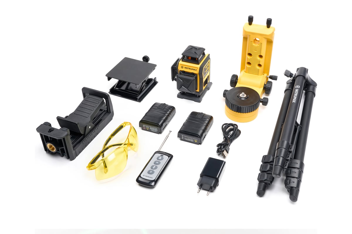 Уровень лазерный INSTRUMAX LINEPRO 4D Expert SET
