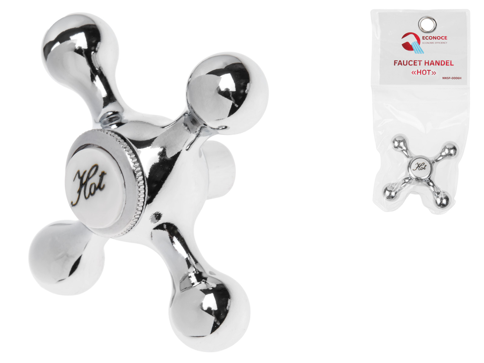 Маховик для вентильного смесителя, серия 6 "HOT"