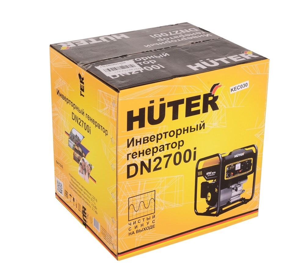 Генератор бензиновый инверторный HUTER DN2700i
