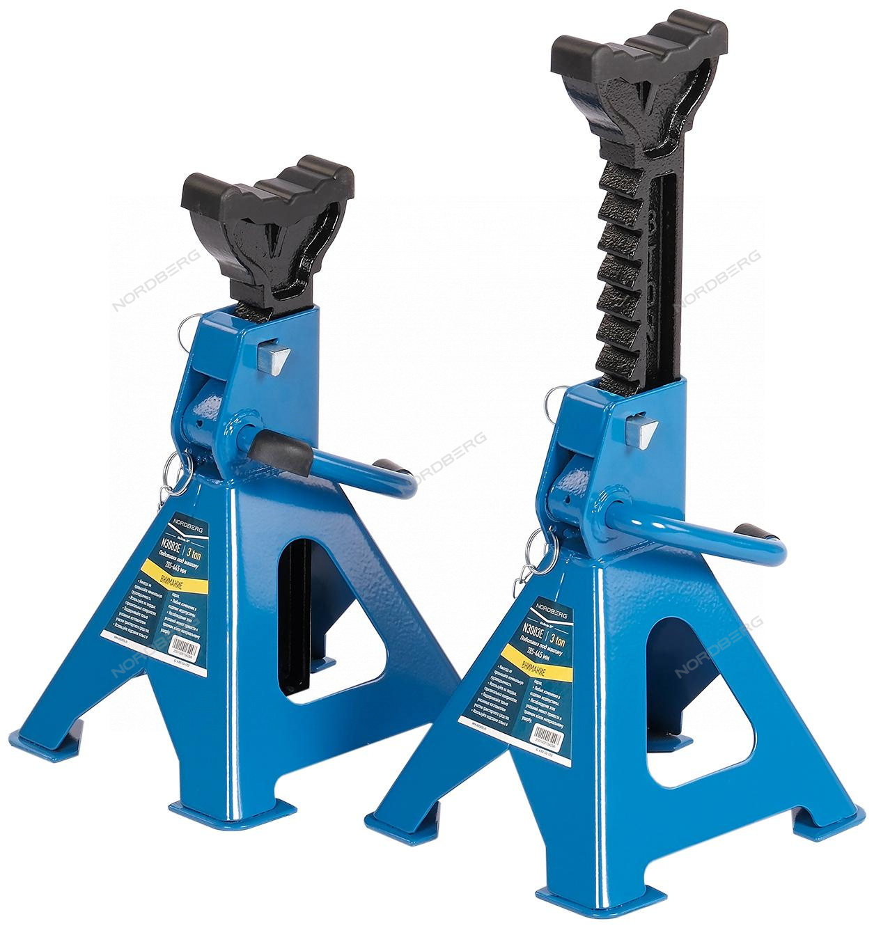 Подставка страховочная NORDBERG N3003E (3 т (комплект 2 шт.)