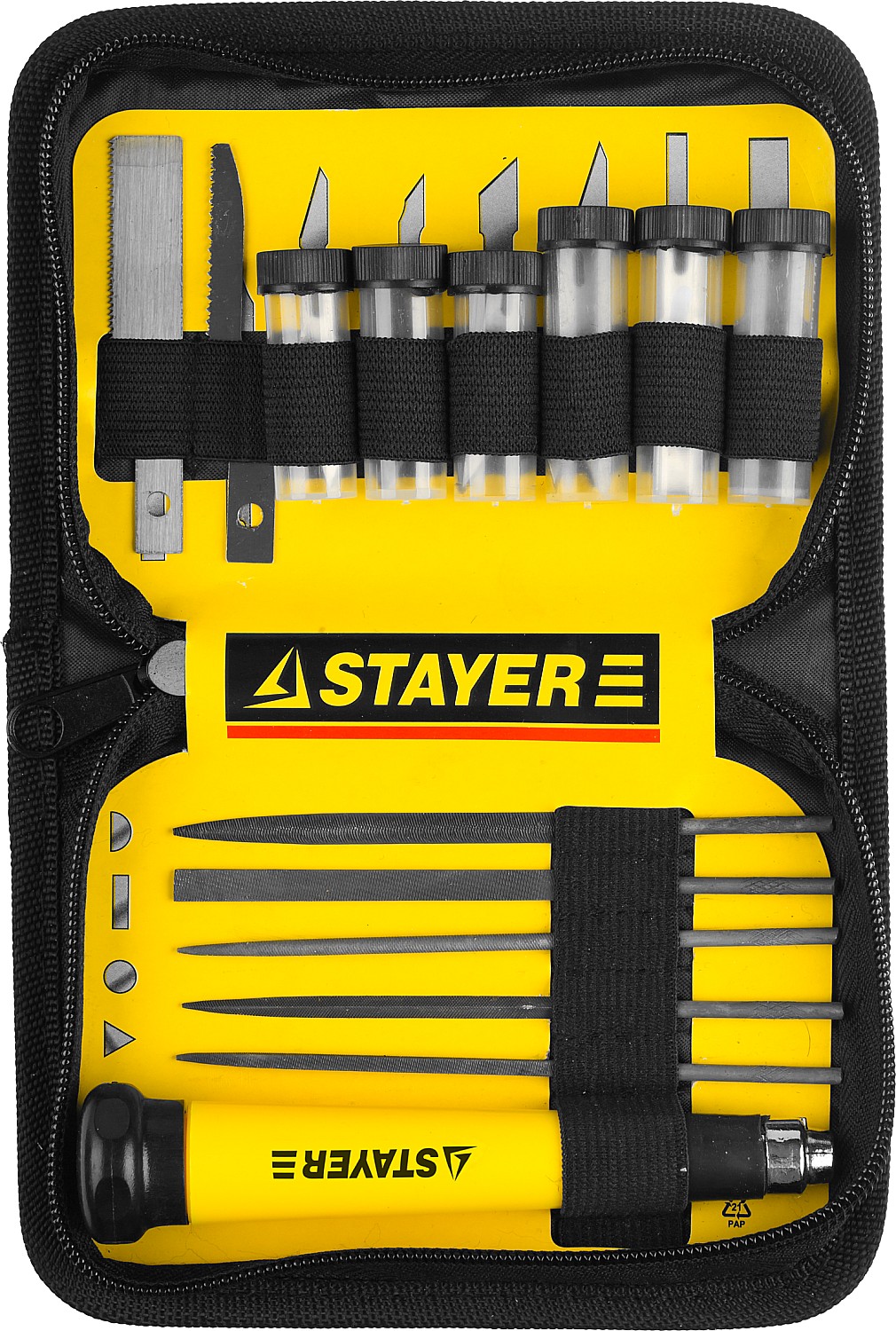 STAYER 38 предм., Набор для точных работ (09145-H38)
