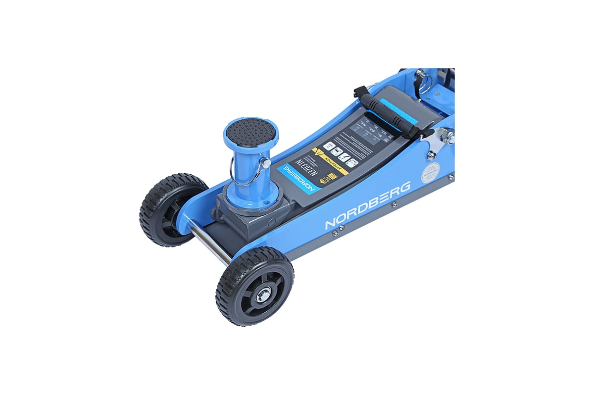 Домкрат подкатной с большими колесами, 3 т NORDBERG N32031N