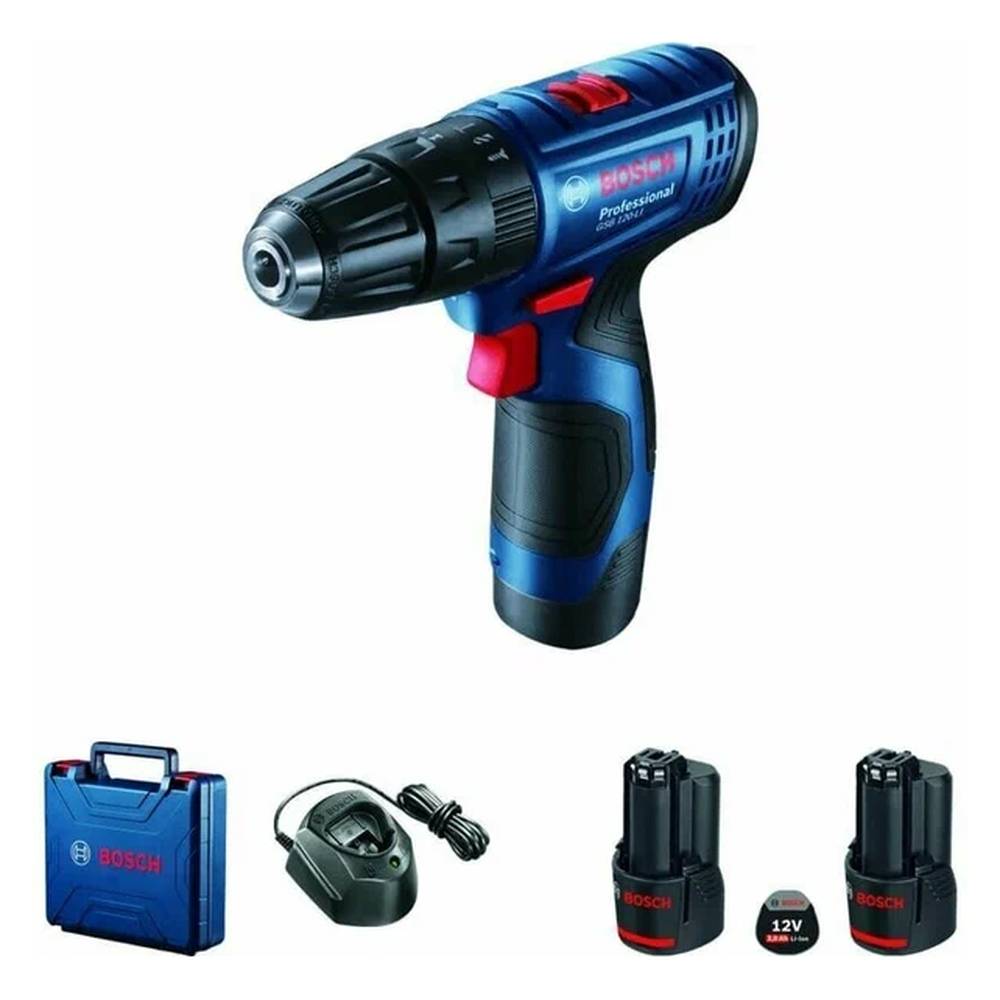 Шуруповерт аккумуляторный ударный Bosch GSB 120-LI