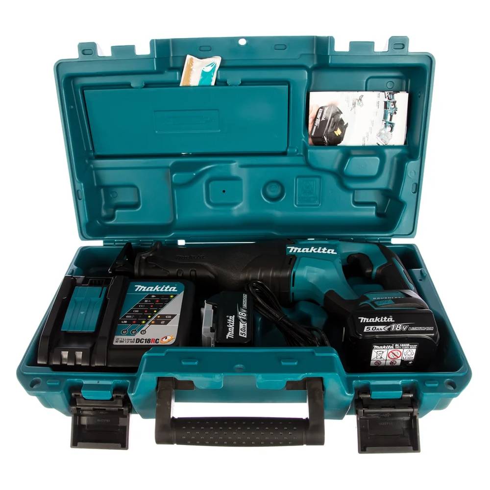 Пила сабельная аккумуляторная Makita DJR187RTE