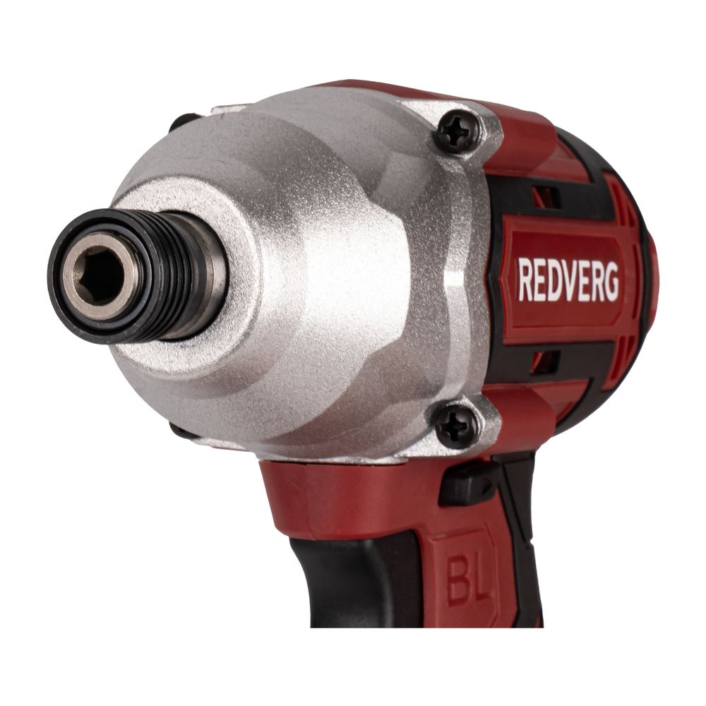 Винтоверт аккумуляторный ударный бесщеточный REDVERG RD-IDR18BLK/U