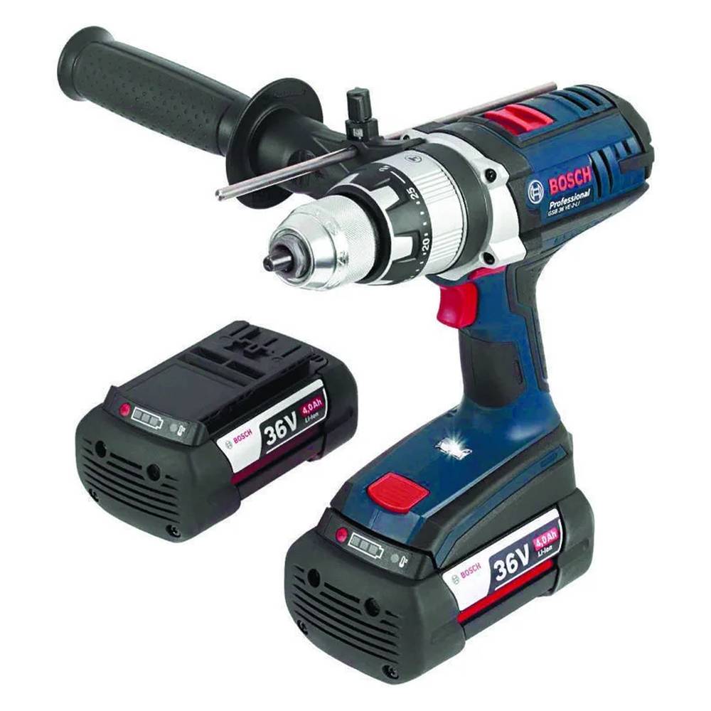 Шуруповерт аккумуляторный ударный Bosch GSB 36 VE-2-LI