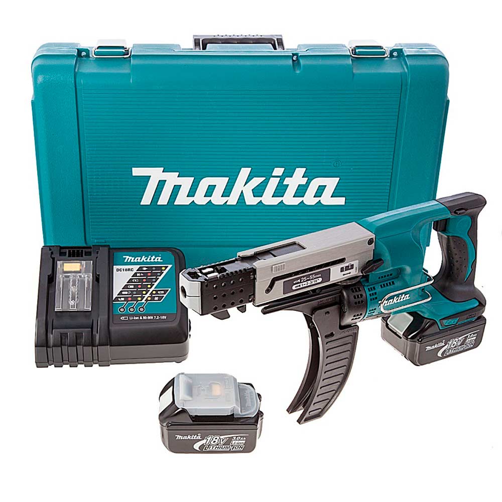 Шуруповерт аккумуляторный магазинный Makita DFR550RFE