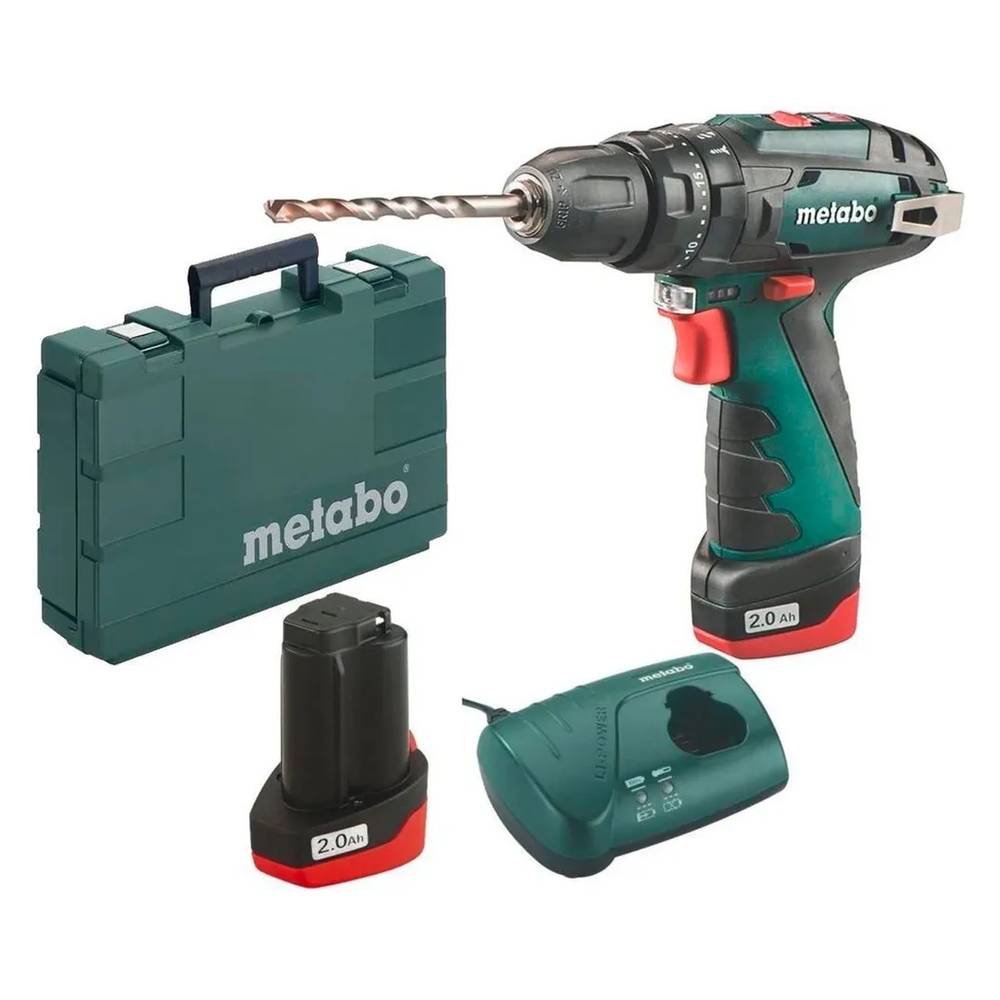 Шуруповерт аккумуляторный Metabo ПауэрМакс/PowerMaxx SB (2 акк; з/у)