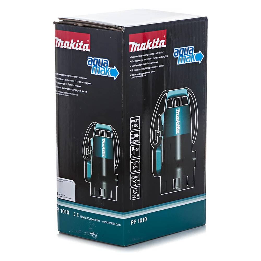 Насос дренажный погружной Makita PF1010