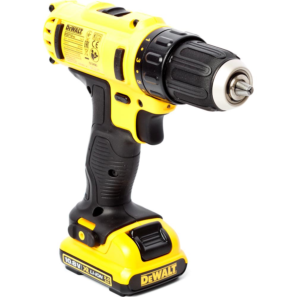 Шуруповерт аккумуляторный DeWalt DCD710D2-QW
