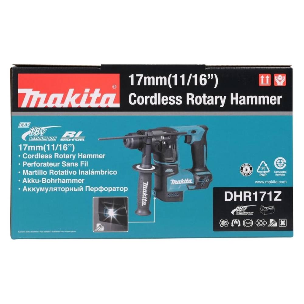 Перфоратор аккумуляторный Makita DHR171Z (без акк, без з/у)