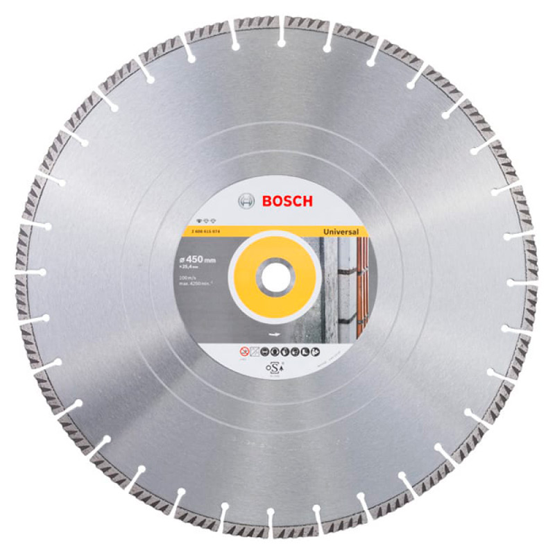 Круг алмазный Bosch Ф450-25,4 Stf Universal (074)