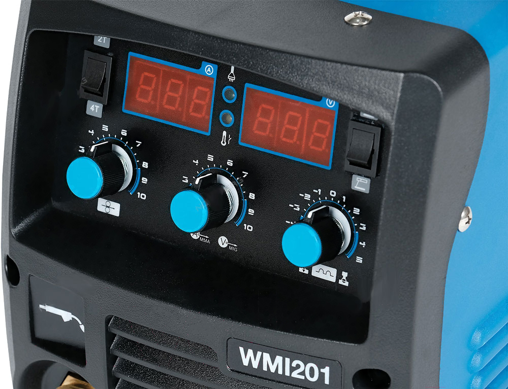 Аппарат сварочный инверторный MIG+MMA, 220 В NORDBERG WMI201
