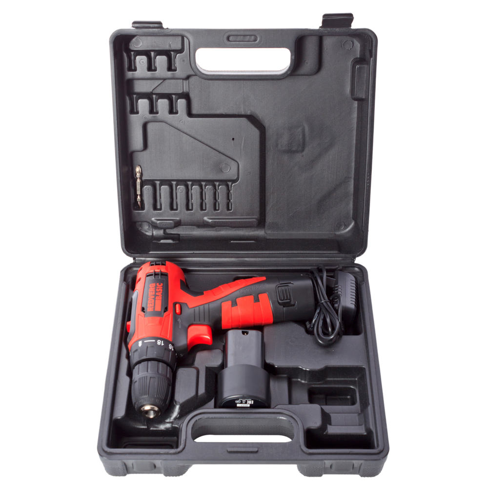 Шуруповерт аккумуляторный REDVERG Базовый/Basic SD12LE/2-2