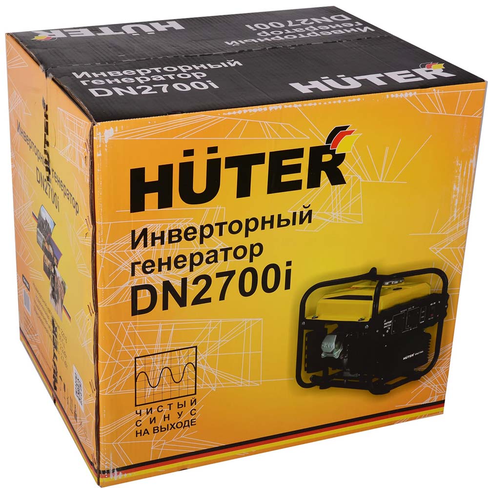 Генератор бензиновый инверторный HUTER DN2700i