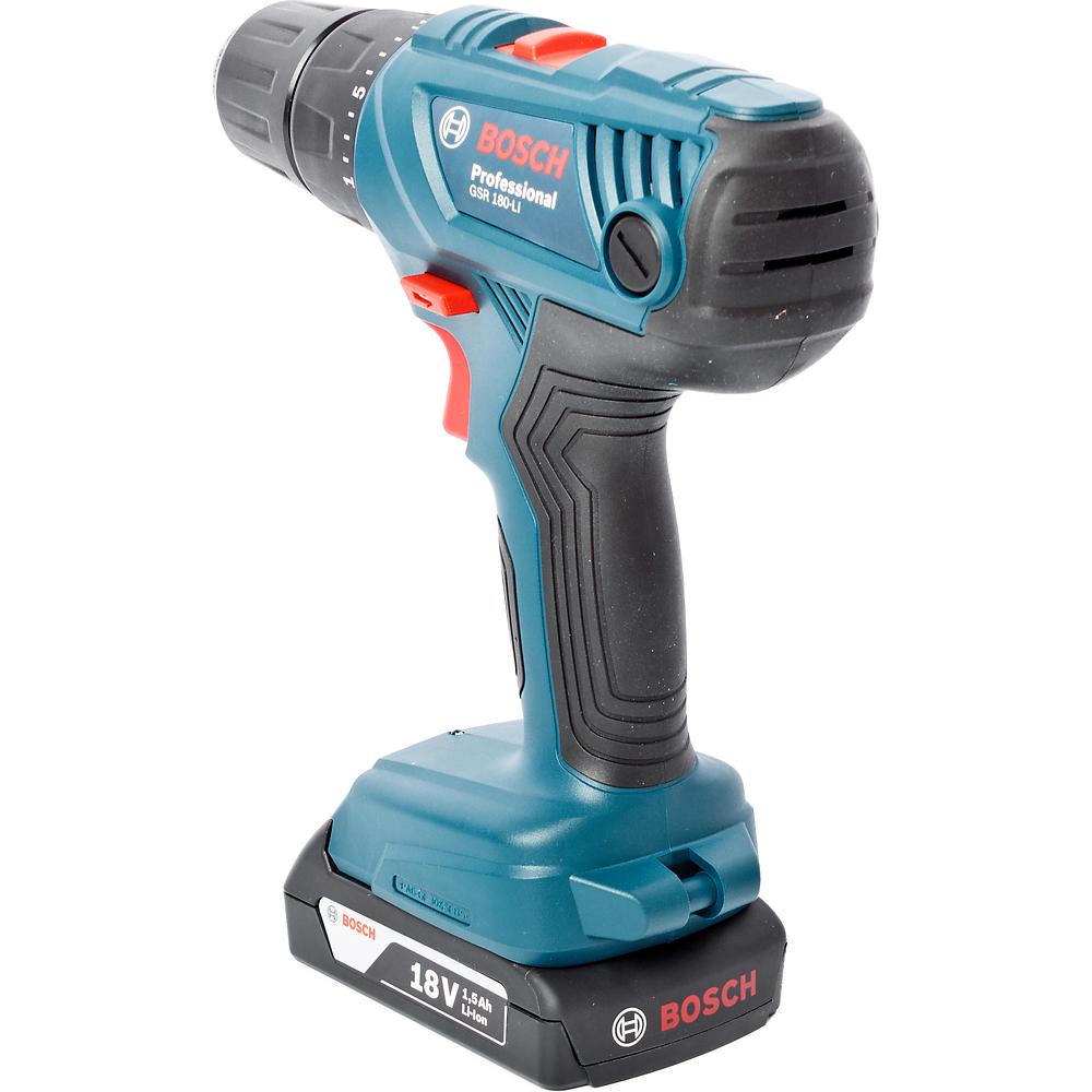 Шуруповерт аккумуляторный Bosch GSR 180-LI (H)