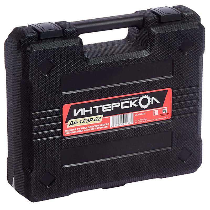 Шуруповерт аккумуляторный ИНТЕРСКОЛ ДА-12 ЭР-02