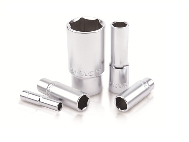 Головка 1/2" 21мм 6гр. глубокая TOPTUL (BAEE1621)
