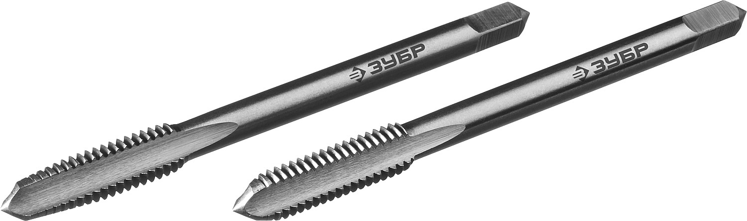 ЗУБР М6 x 1.0 мм, сталь Р6М5, комплект машинно-ручных метчиков, Профессионал (4-28007-06-1.0-H2)