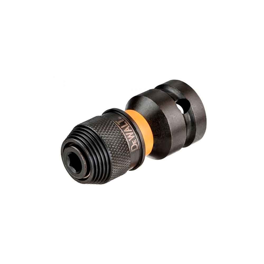Адаптер DeWalt для ударных гайковертов шестигранник 1/4”F  1/2”F