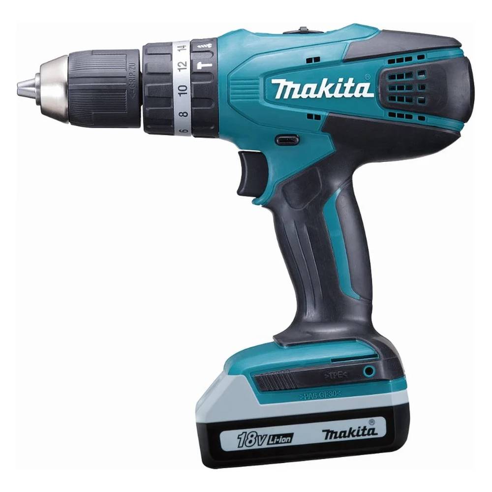 Шуруповерт аккумуляторный ударный Makita HP457DWE