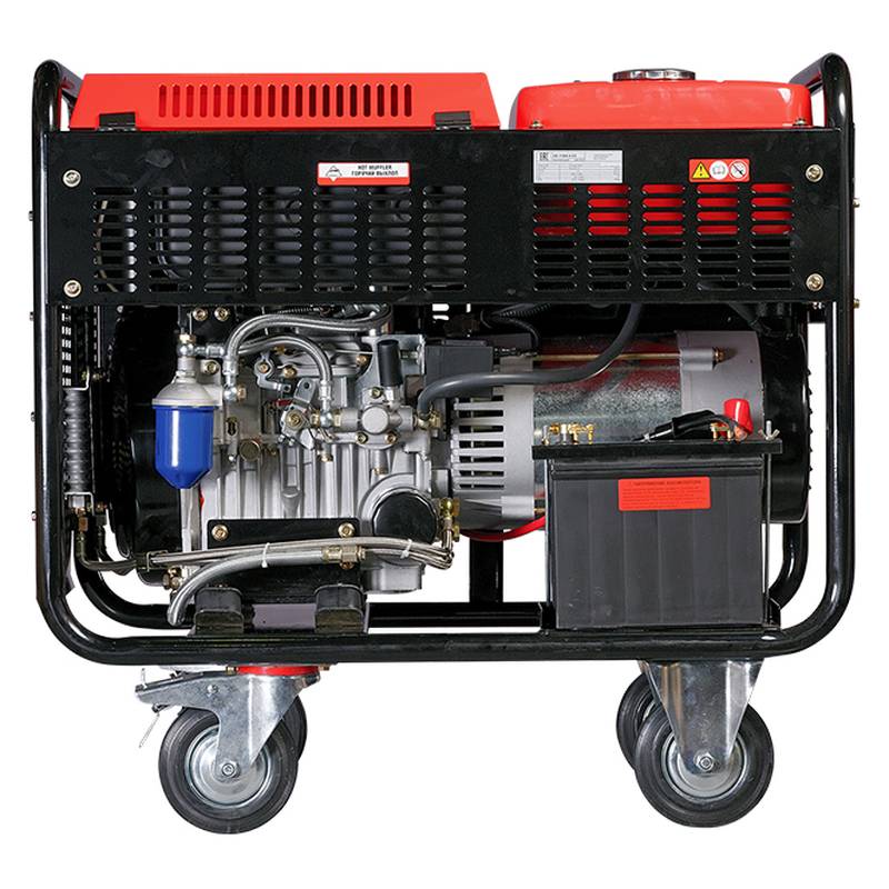 Генератор дизельный Fubag DS 11000 A ES с электростартером и коннектором автоматики