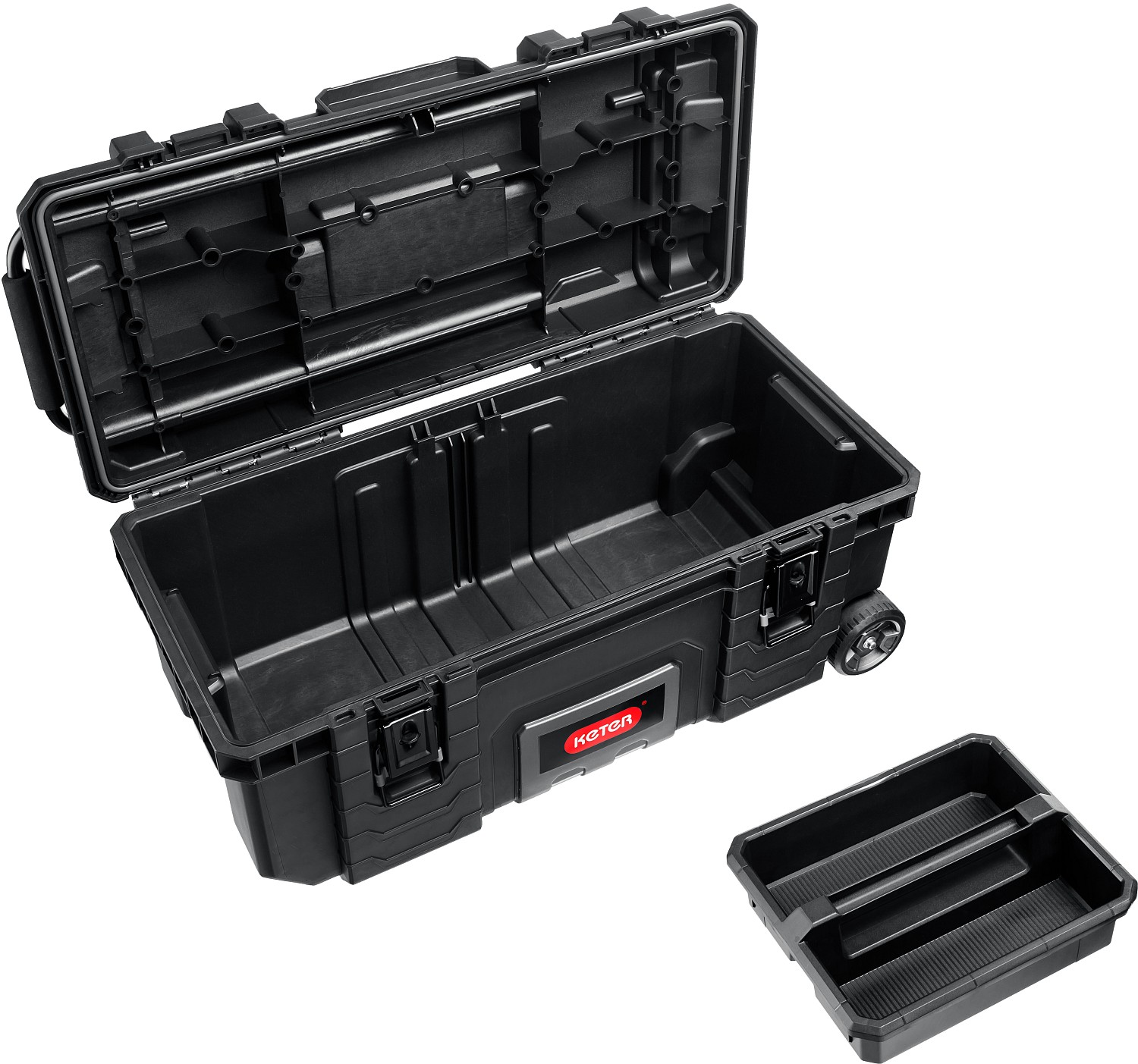 KETER GEAR MOBILE, (28″), пластиковый ящик-тележка на колесах (38375)