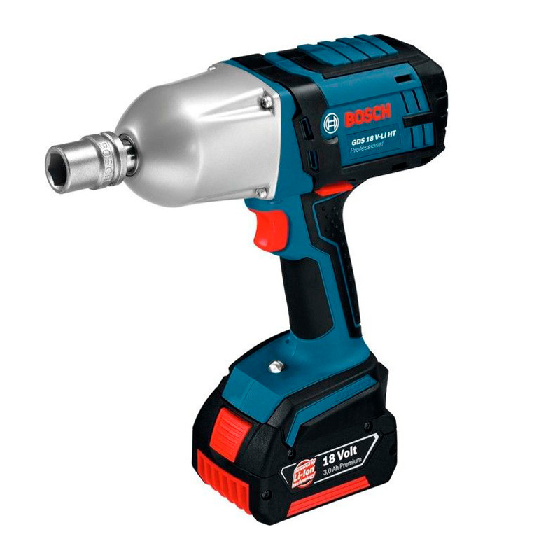 Гайковерт аккумуляторный Bosch GDS 18 V-LI HT 2 x 5,0 AH L-Boxx UNI